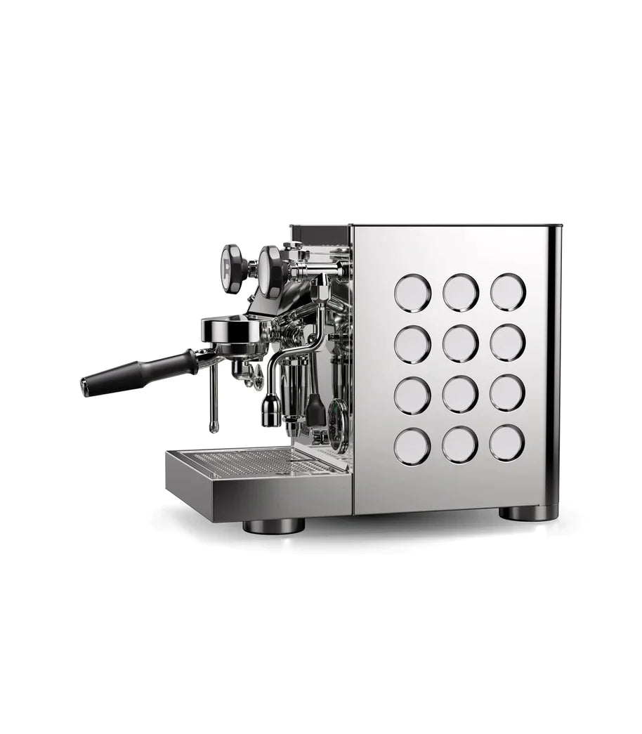 Rocket Espresso Appartamento TCA - New Steel/White + Giannino Grinder package offer