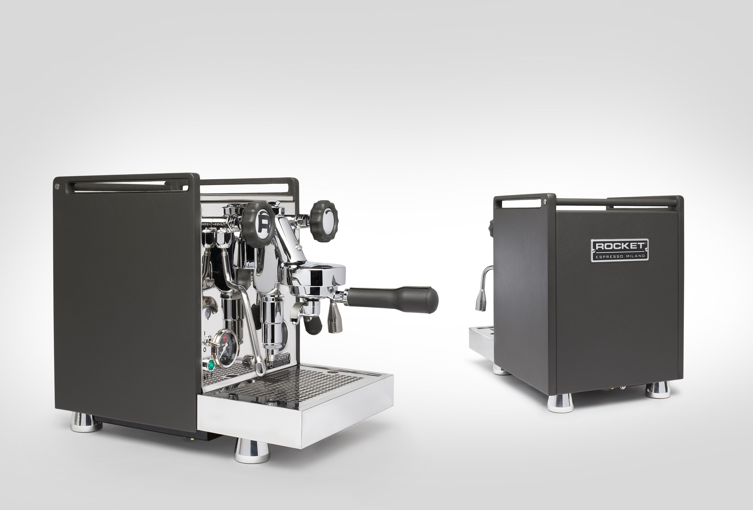 Rocket Espresso Mozzafiato R - Black Leather Special Edition