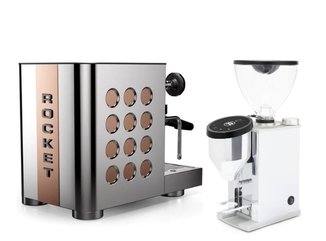 Appartamento TCA Steel Copper + Faustino Chrome Grinder package offer