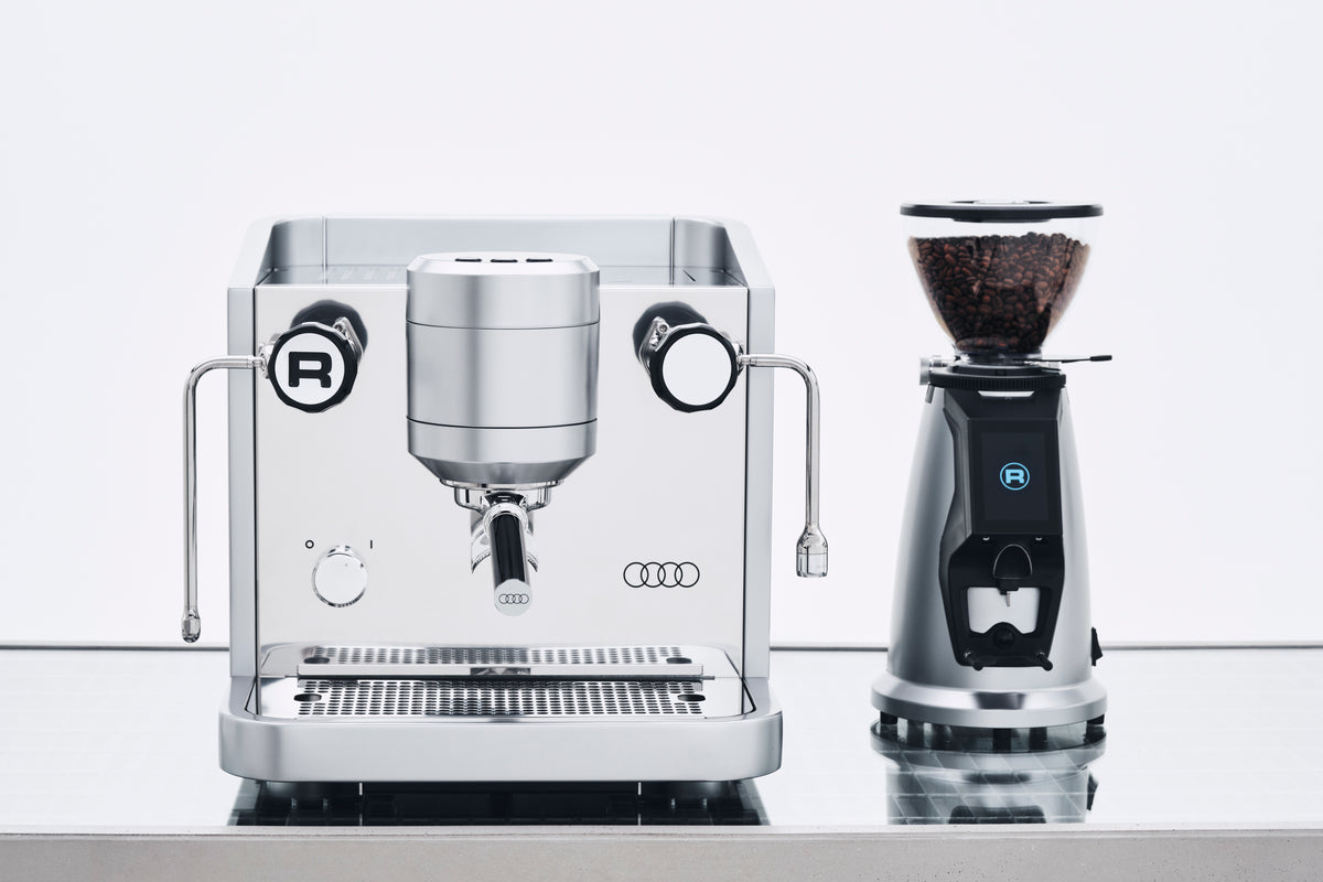Rocket x Audi Coffee Machine + Spluga x Audi Grinder