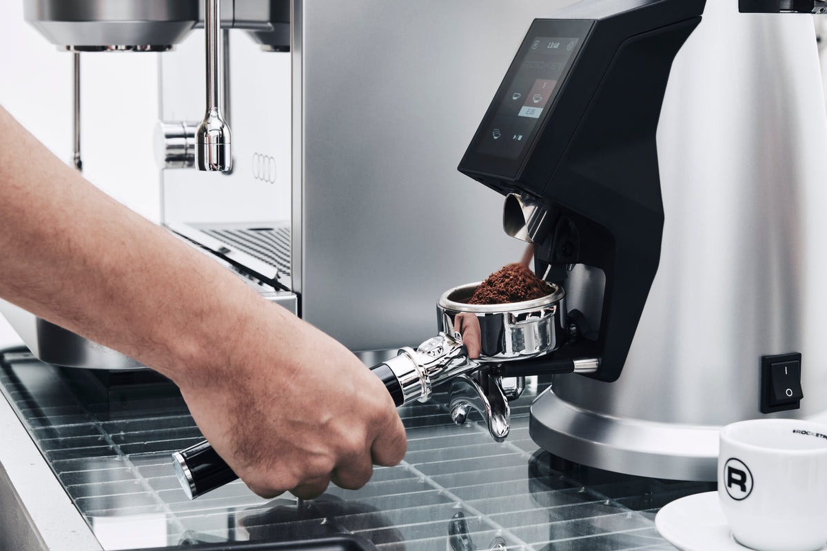 Rocket x Audi Coffee Machine + Spluga x Audi Grinder