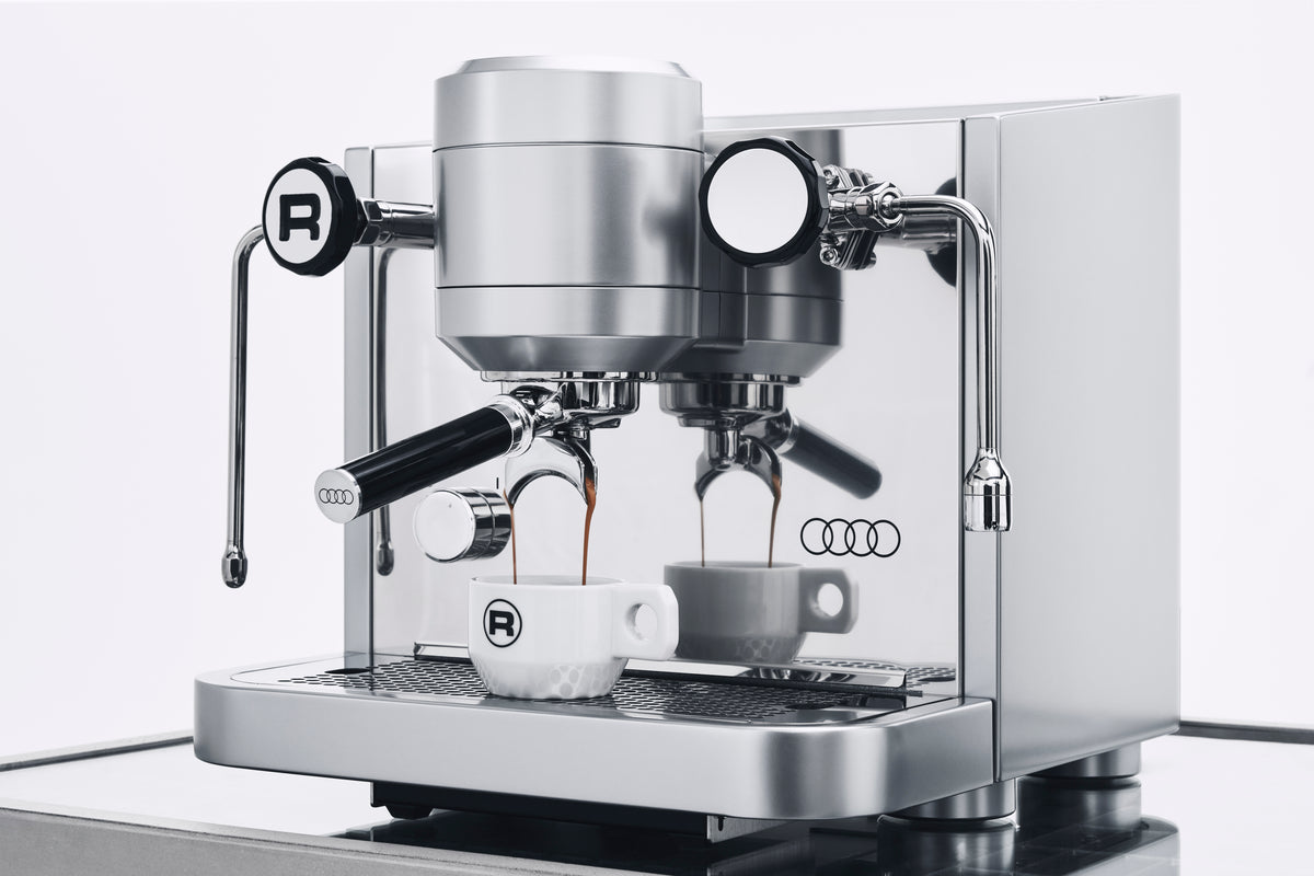 Rocket x Audi Coffee Machine + Spluga x Audi Grinder