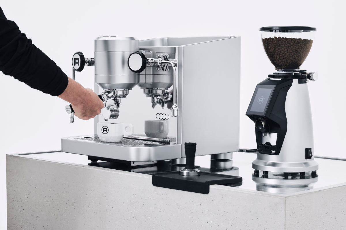 Rocket x Audi Coffee Machine + Spluga x Audi Grinder