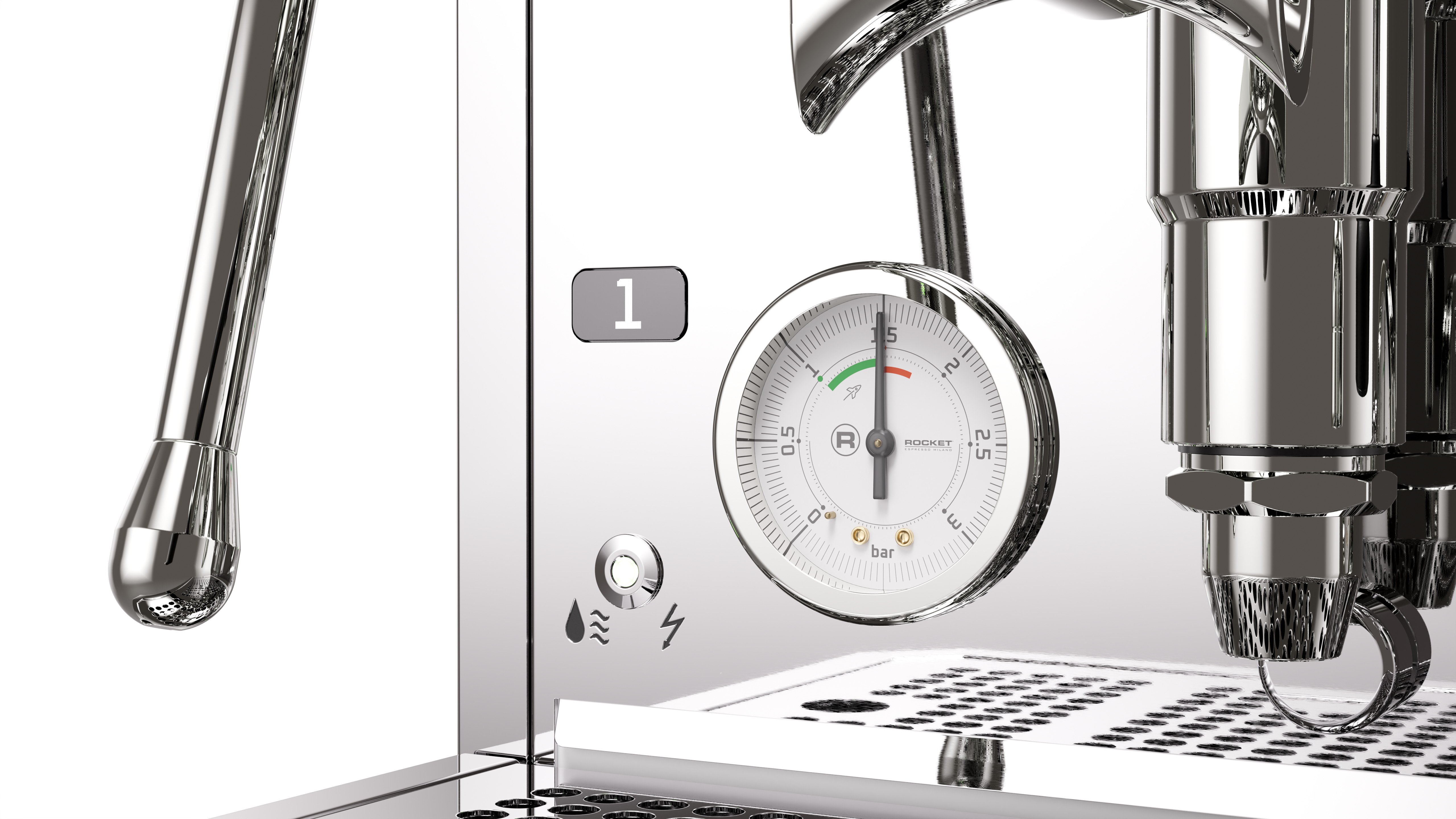 Rocket Espresso Mozzafiato R FAST - Chrome - NEW 2026