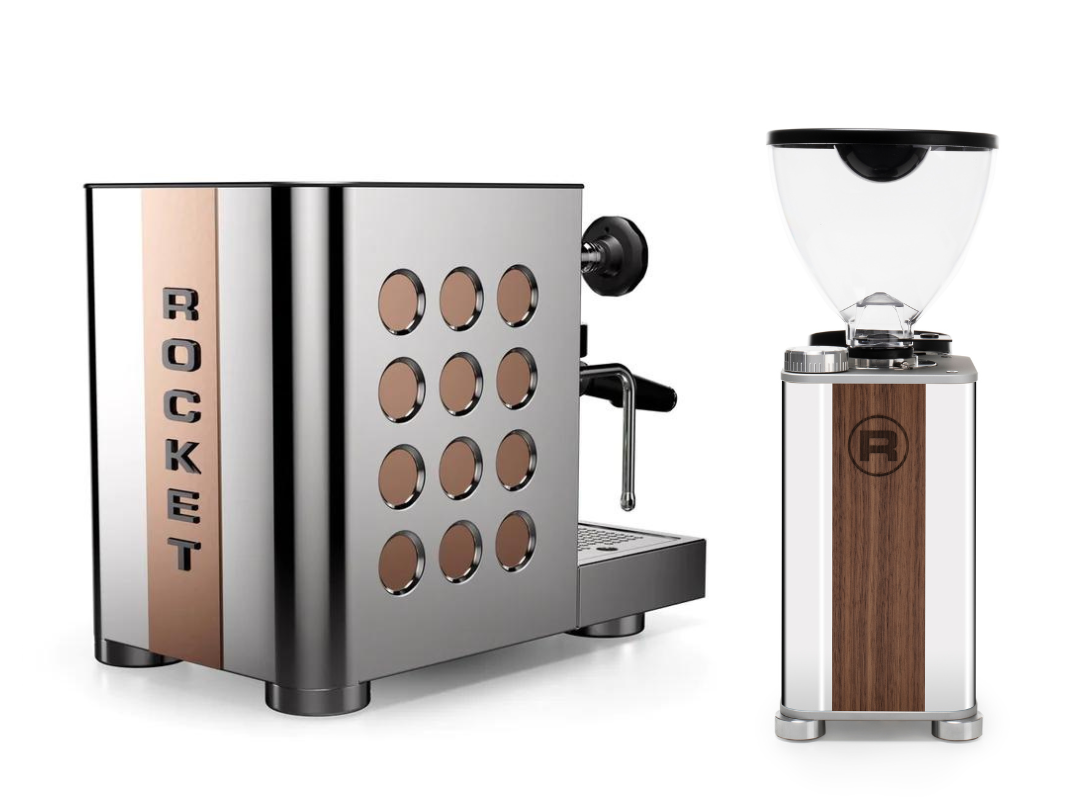 Appartamento TCA Steel Copper + Giannino Grinder package offer