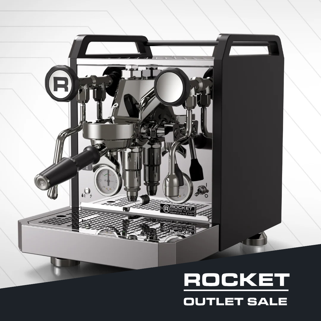 Rocket Espresso Mozzafiato R FAST - Black Outlet Machine