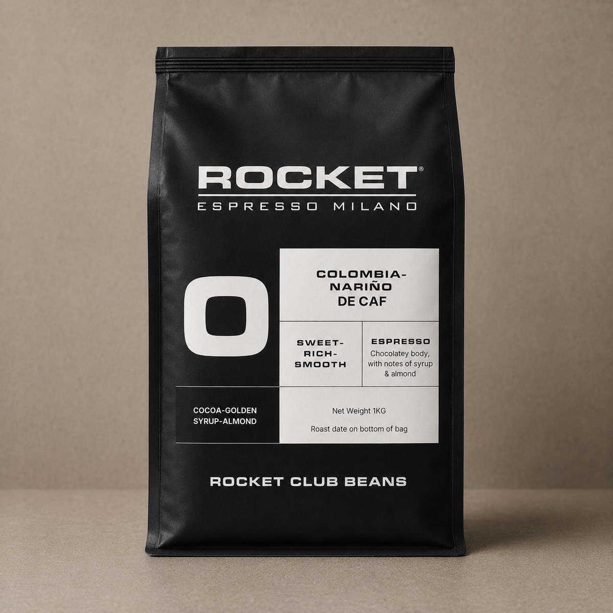 No.0 Beans (DE CAF) - 1kg